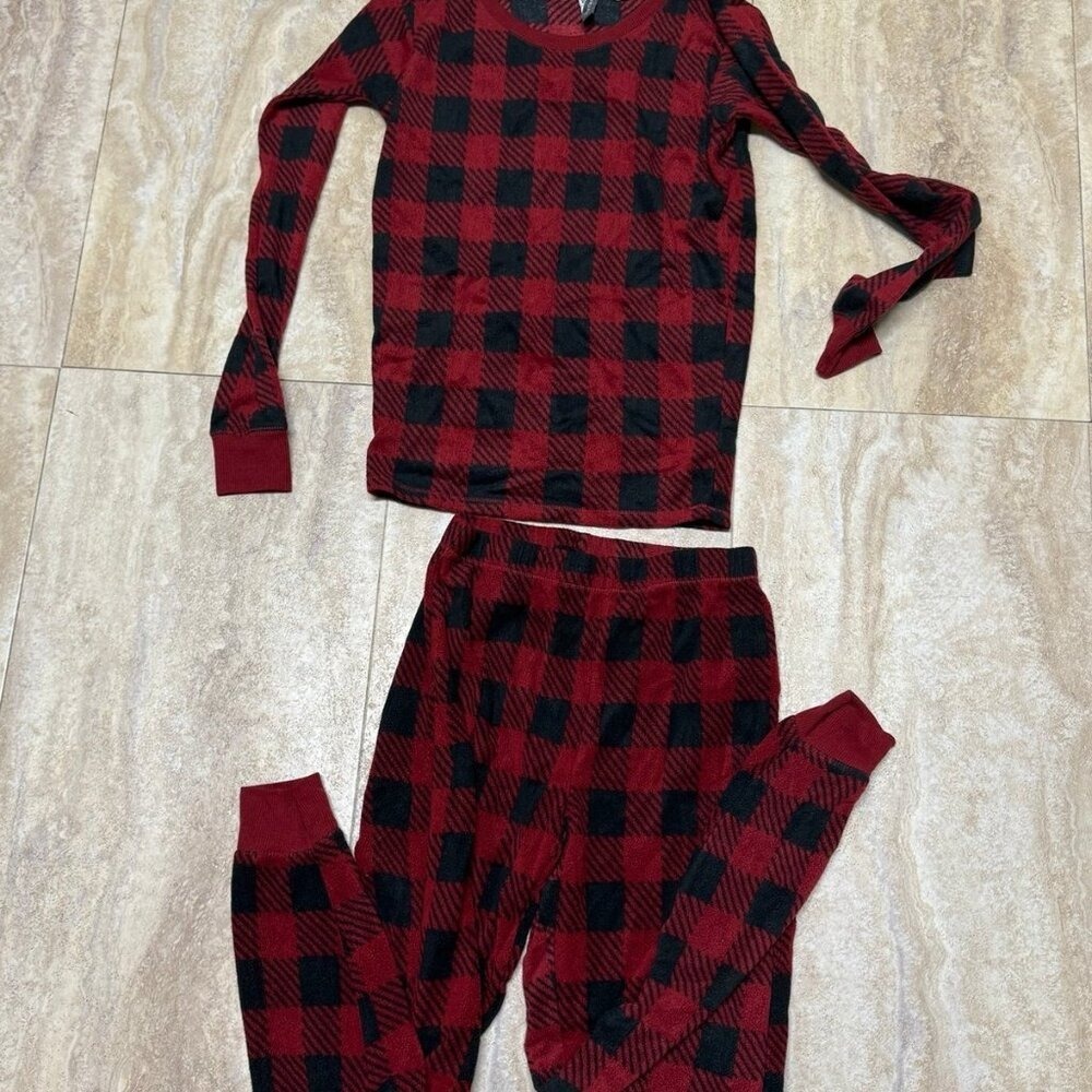 Plaid Pajama Set (A1) - Picture 2 of 5